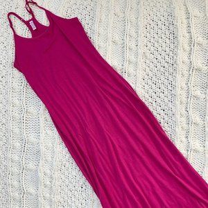 Raspberry Maxi Dress